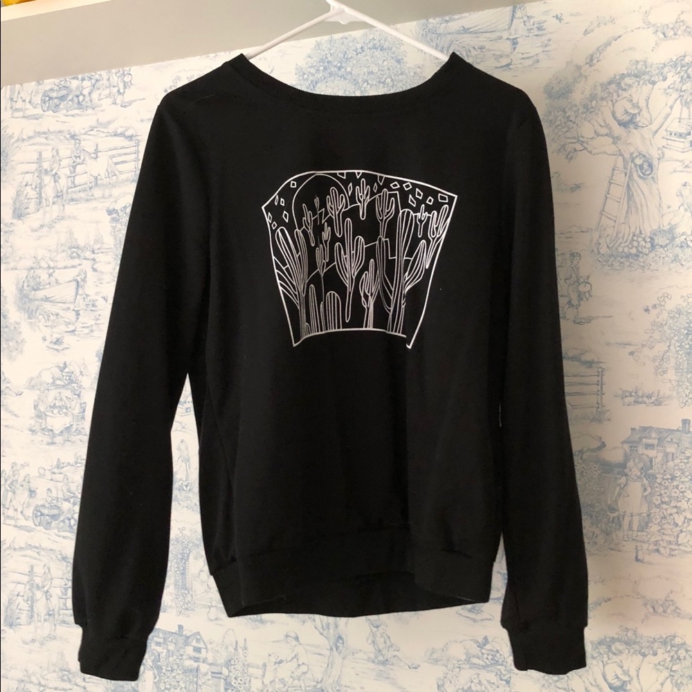 black cactus long sleeve